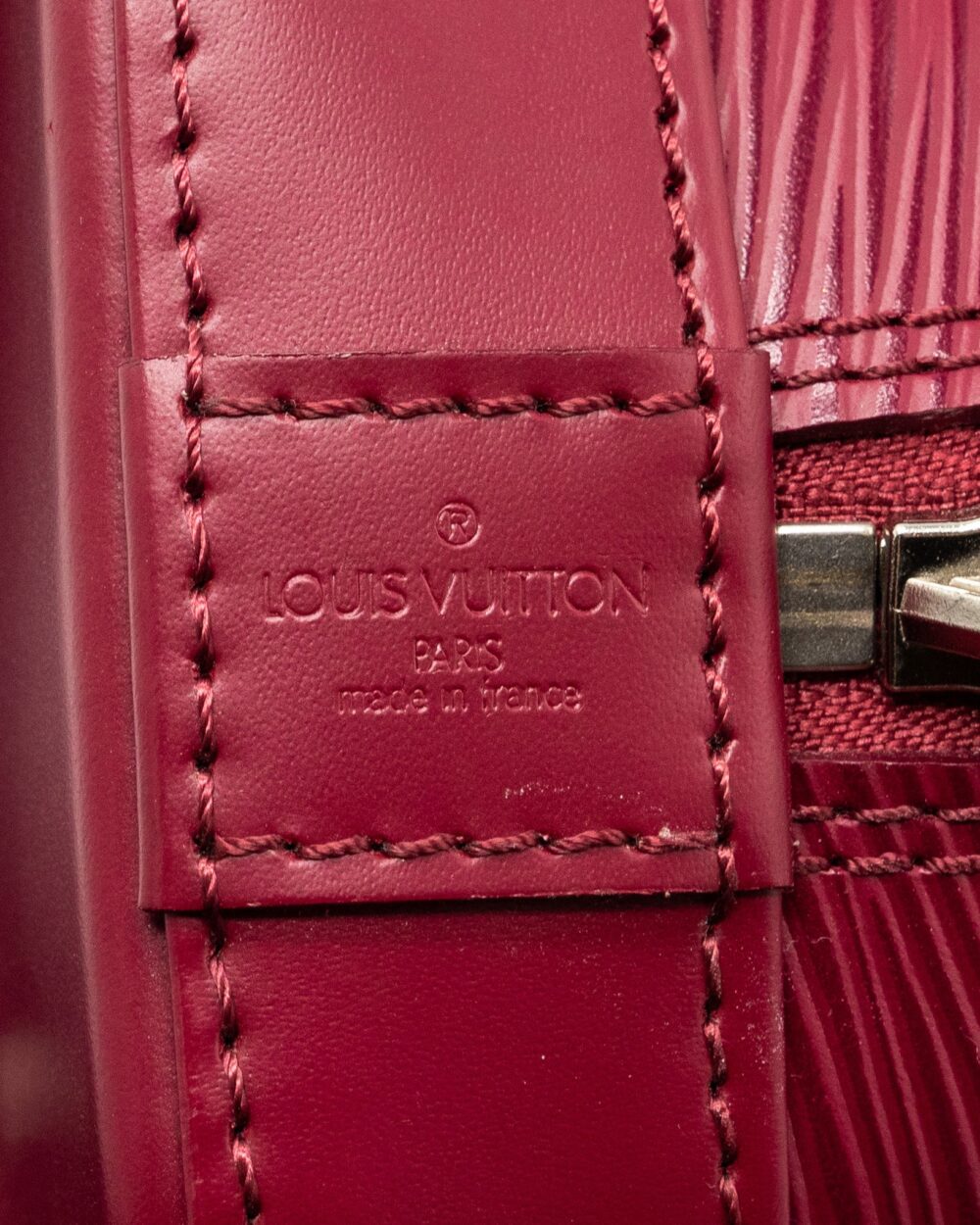 AAA Replica Louis Vuitton LV ALMA BB EPI LEATHER PINK SHW