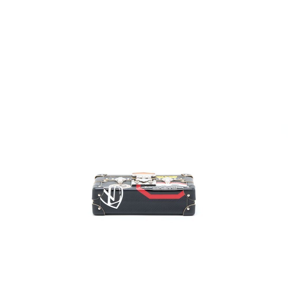 AAA Replica Louis Vuitton LV PETIT MALLE LIMITED EDITION BLACK/MULTICOLOUR SHW