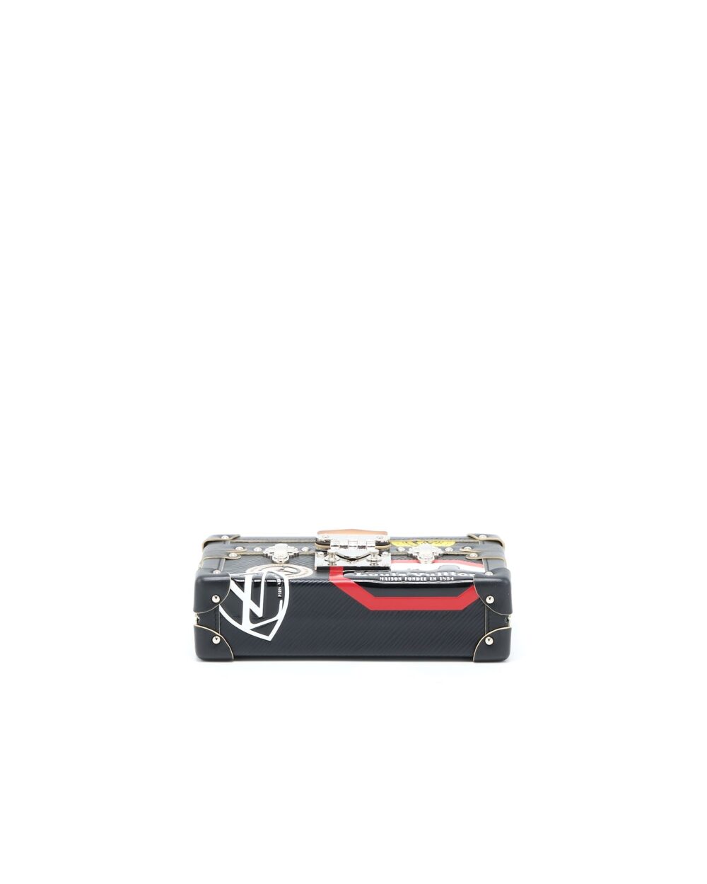 AAA Replica Louis Vuitton LV PETIT MALLE LIMITED EDITION BLACK/MULTICOLOUR SHW