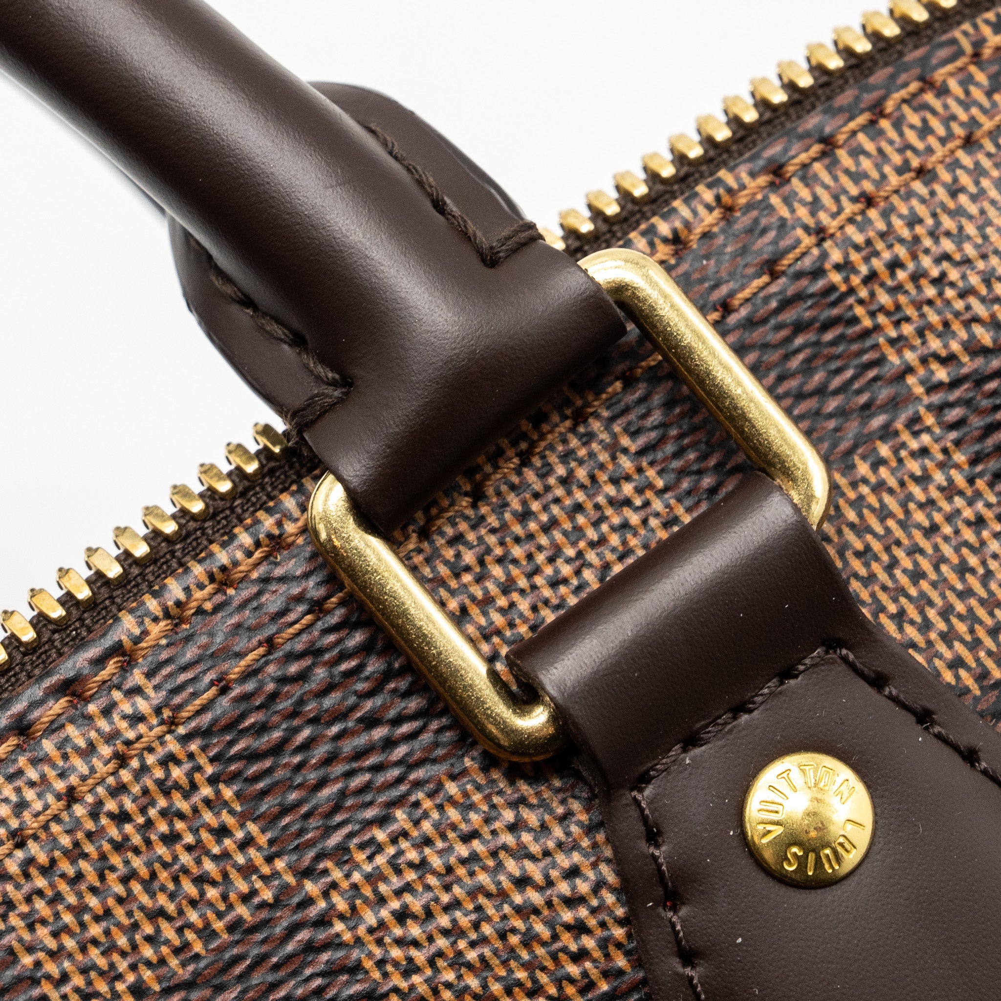 AAA Replica Louis Vuitton LV SPEEDY BANDOULIERE 25 DAMIER EBENE CANVAS GHW(NEW VERSION)