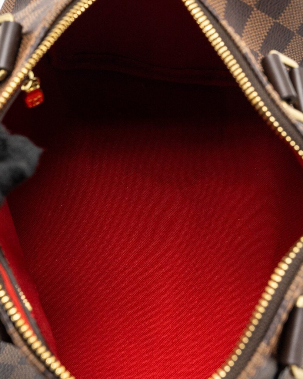 AAA Replica Louis Vuitton LV SPEEDY BANDOULIERE 25 DAMIER EBENE CANVAS GHW(NEW VERSION)
