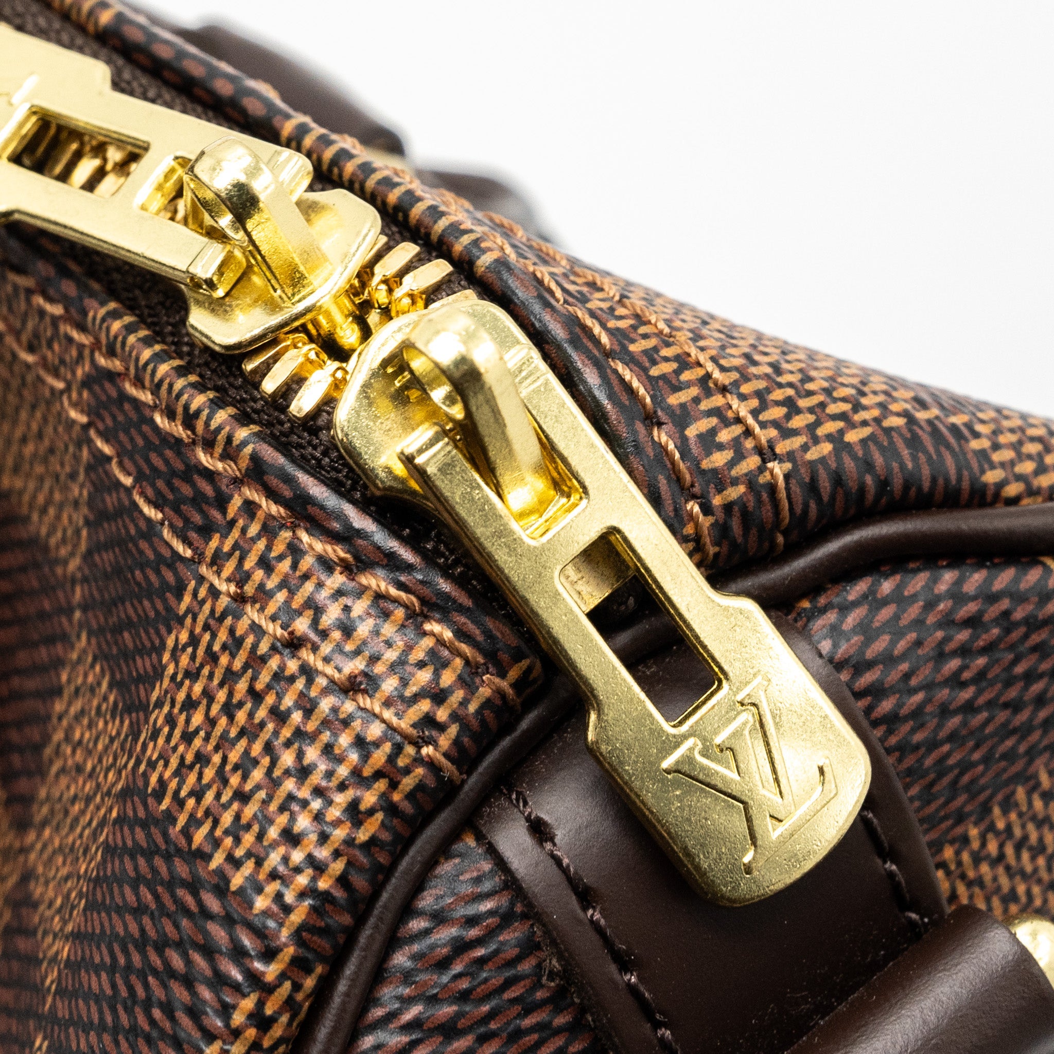 AAA Replica Louis Vuitton LV SPEEDY BANDOULIERE 25 DAMIER EBENE CANVAS GHW(NEW VERSION)