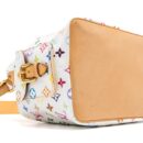 AAA Replica Louis Vuitton LV PETIT NOE WHITE MULTICOLOUR MONOGRAM CANVAS GHW