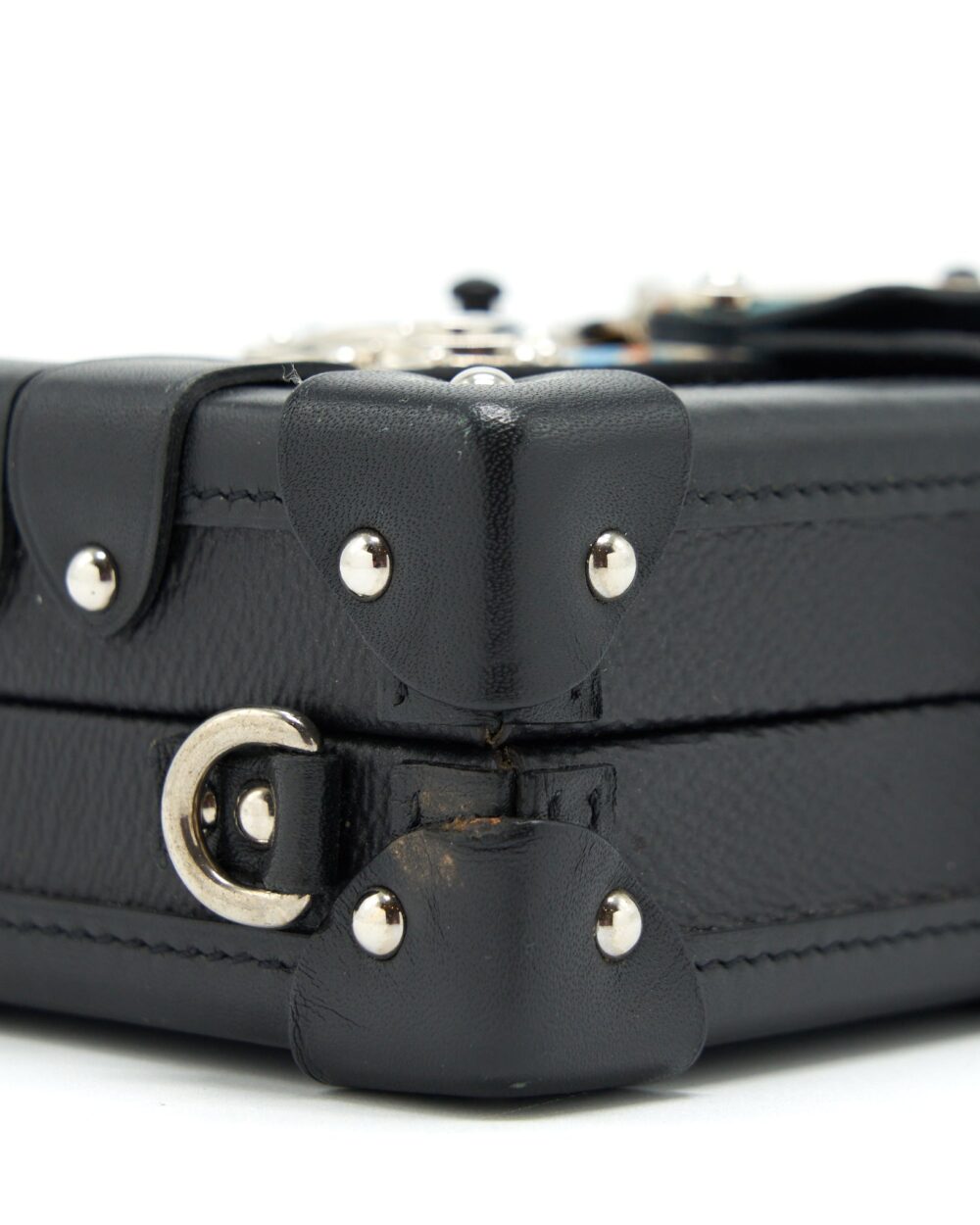 AAA Replica Louis Vuitton LV PETIT MALLE LIMITED EDITION MONOGRAM CANVAS / BLACK / BLUE / YELLOW