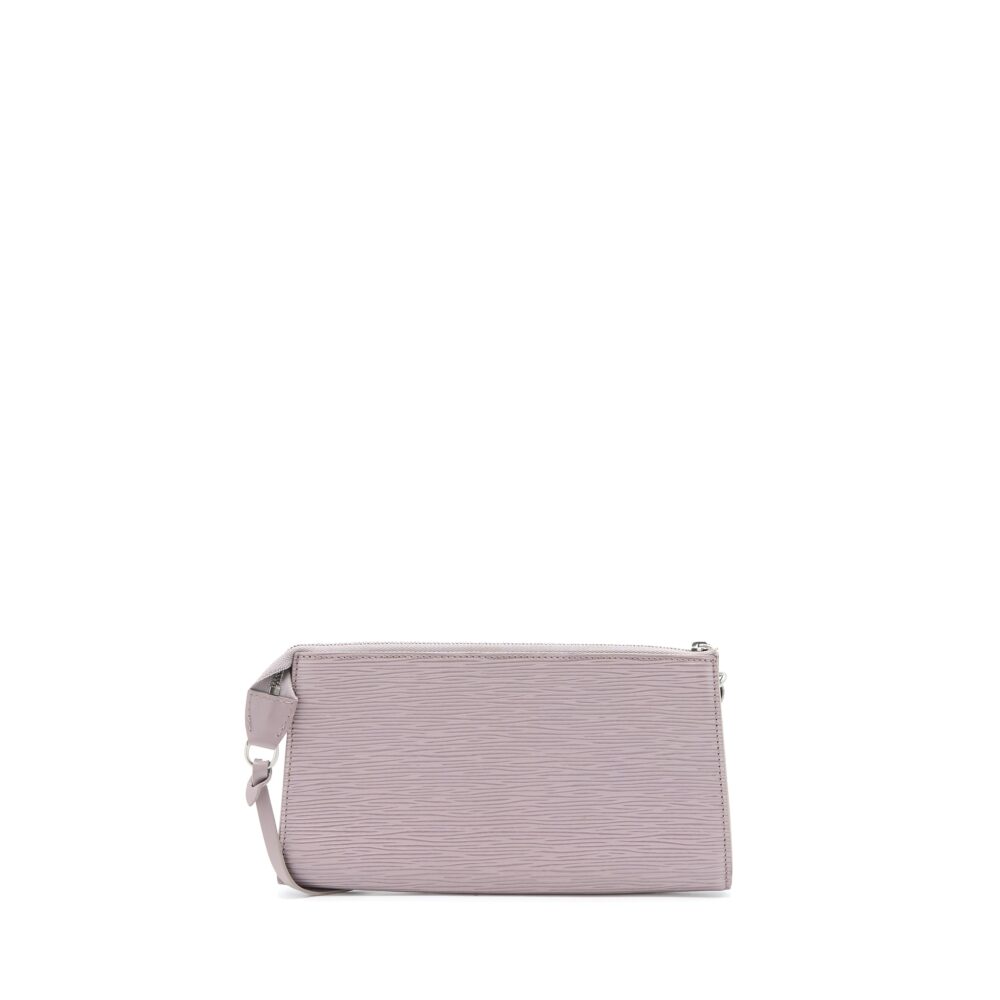 AAA Replica Louis Vuitton LV VINTAGE POCHETTE EPI LIGHT PURPLE BRUSHED SHW