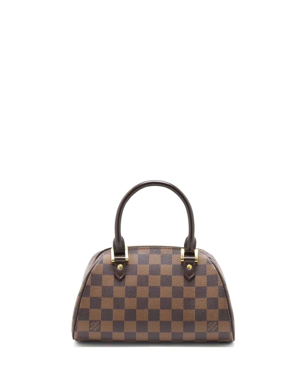 AAA Replica Louis Vuitton LV MINI RIBERA BAG DAMIER EBENE CANVAS GHW