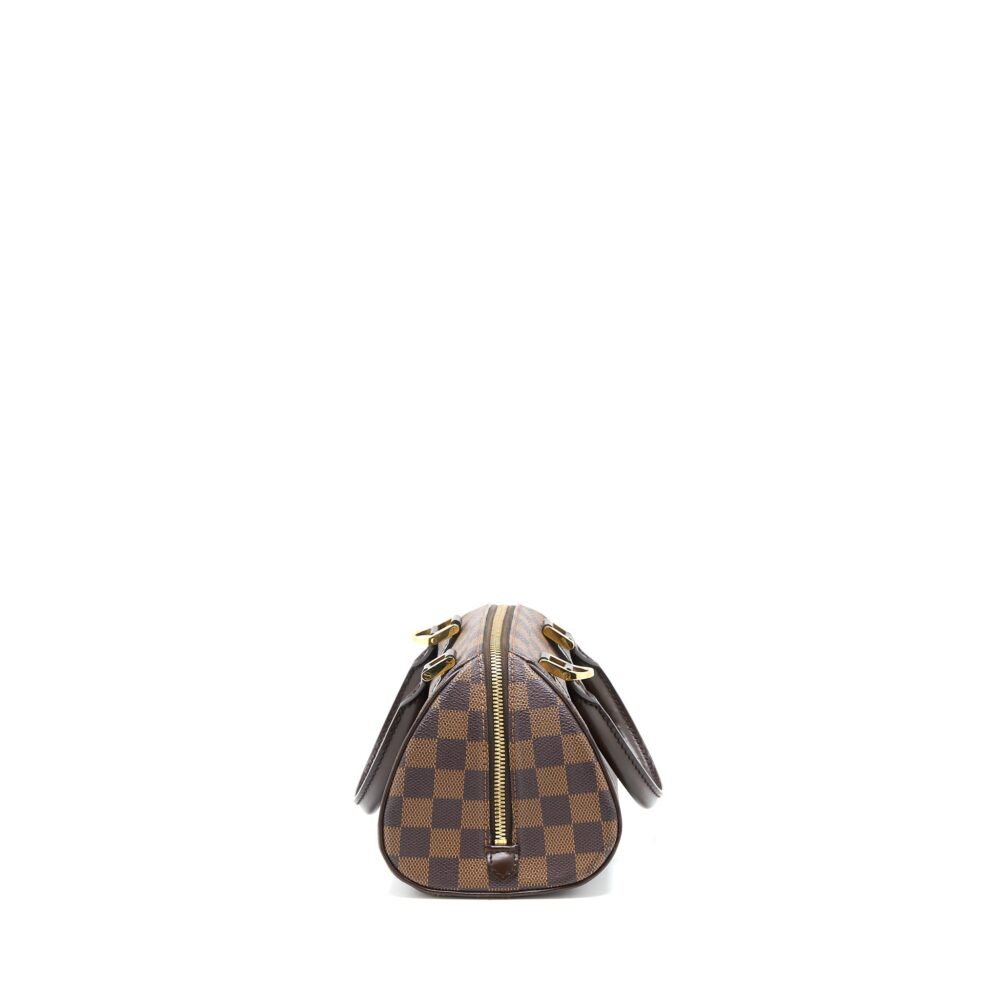 AAA Replica Louis Vuitton LV MINI RIBERA BAG DAMIER EBENE CANVAS GHW