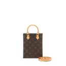 AAA Replica Louis Vuitton LV PETIT SAC PLAT MONOGRAM CANVAS GHW