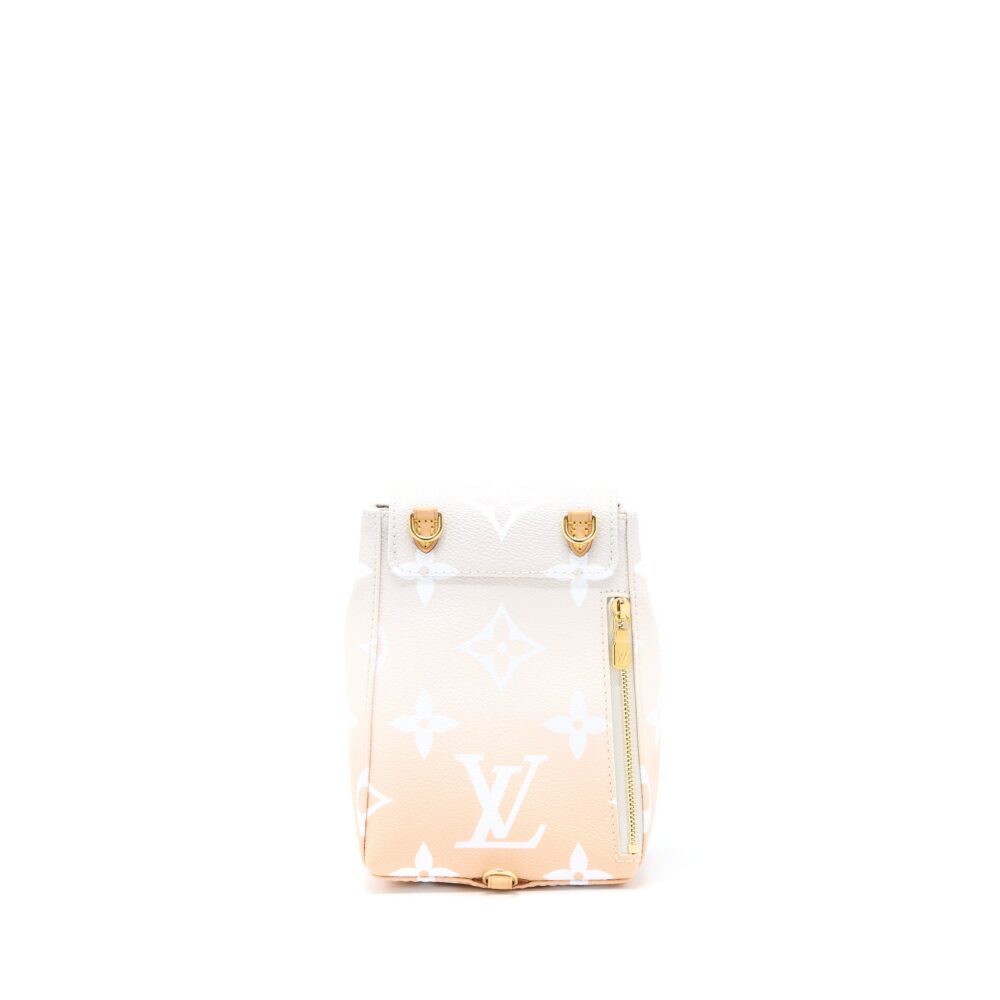 AAA Replica Louis Vuitton LV POOL BRUME MINI BACKPACK MONOGRAM COATED CANVAS GHW