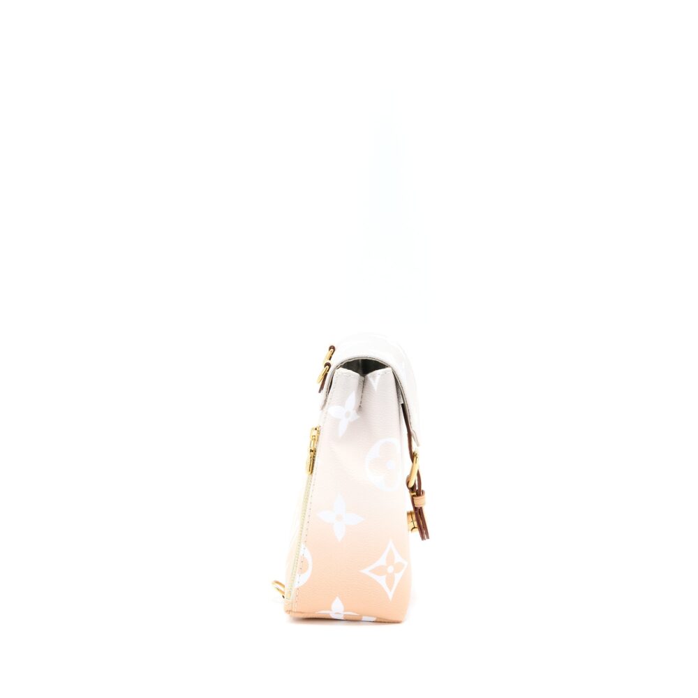 AAA Replica Louis Vuitton LV POOL BRUME MINI BACKPACK MONOGRAM COATED CANVAS GHW