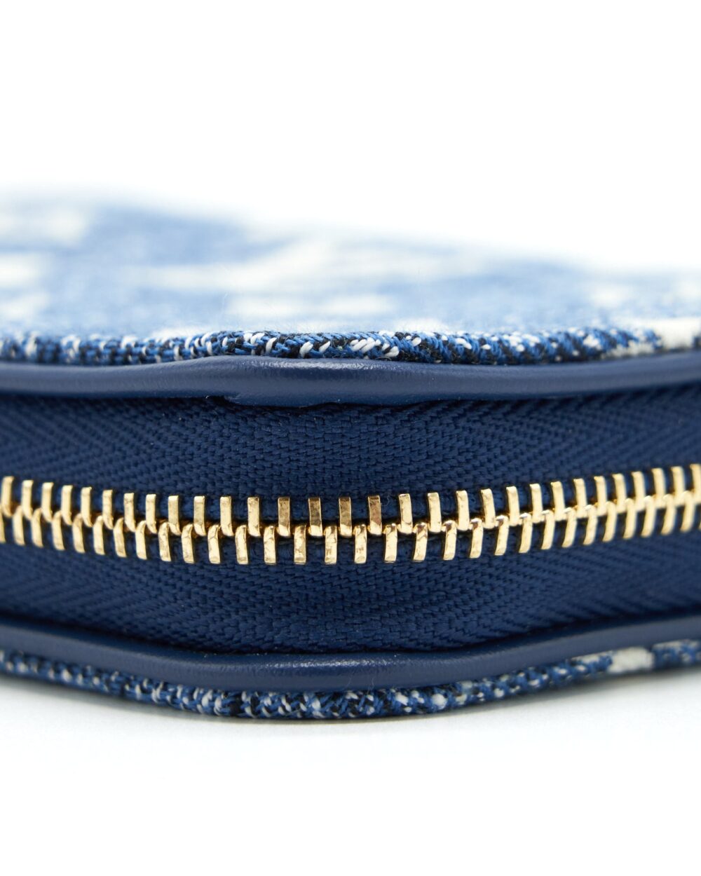 AAA Replica Louis Vuitton LV ZIPPY COIN PURSE MONOGRAM JACQUARD DENIM BLUE GHW