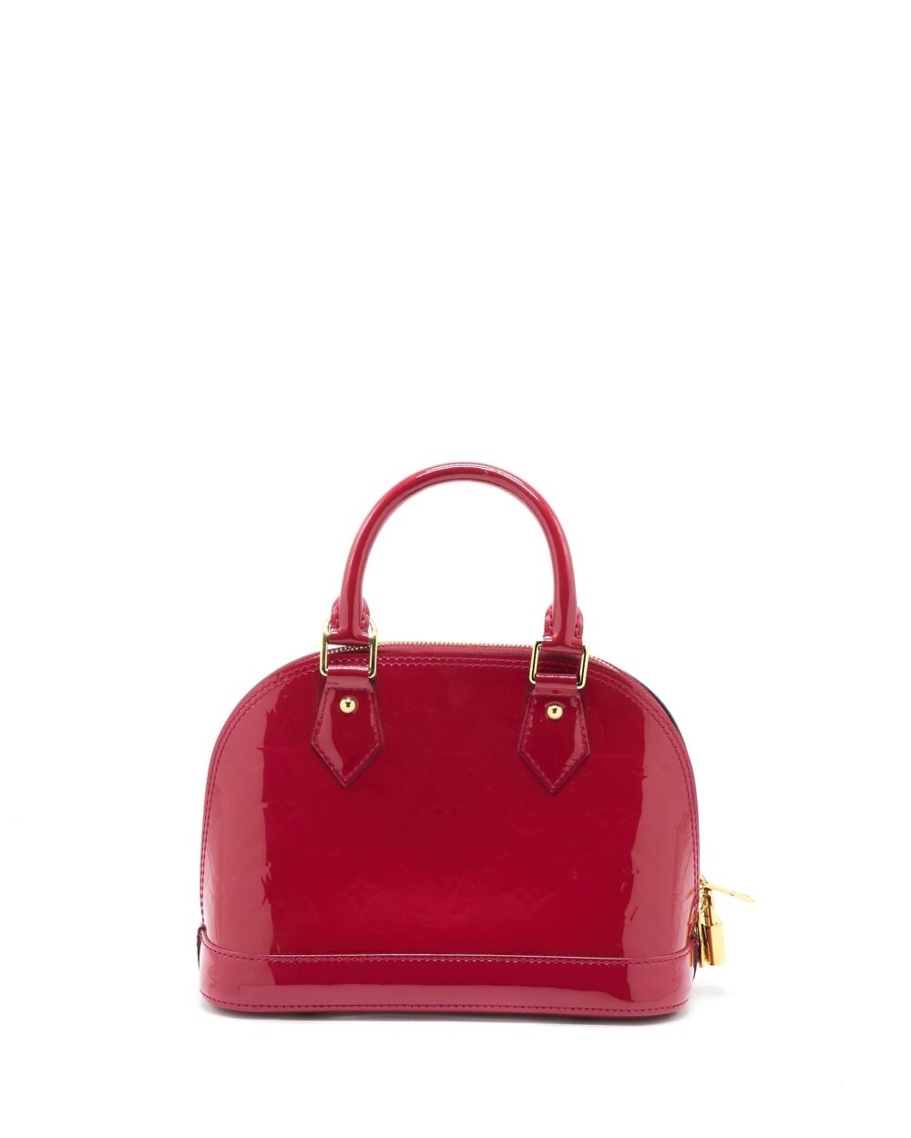 AAA Replica Louis Vuitton LV ALMA BB MONOGRAM VERNICE PINK GHW