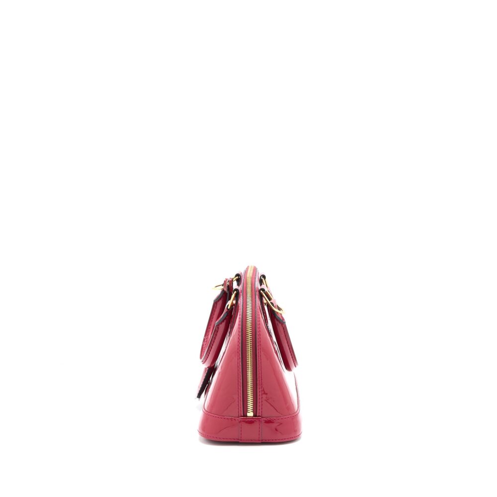AAA Replica Louis Vuitton LV ALMA BB MONOGRAM VERNICE PINK GHW