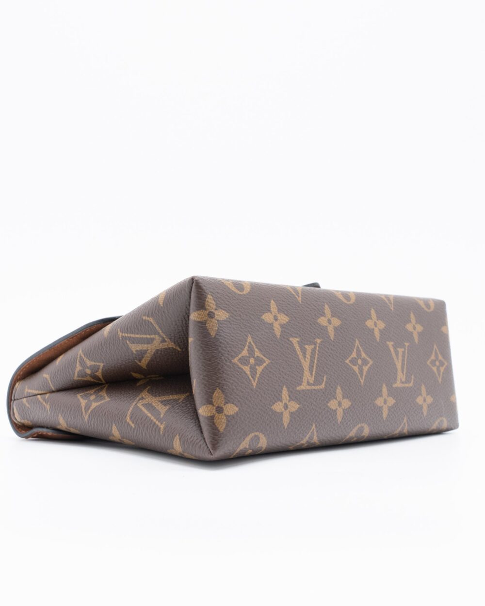 AAA Replica Louis Vuitton LV LOCKY BB MONOGRAM CANVAS/CARAMEL GHW
