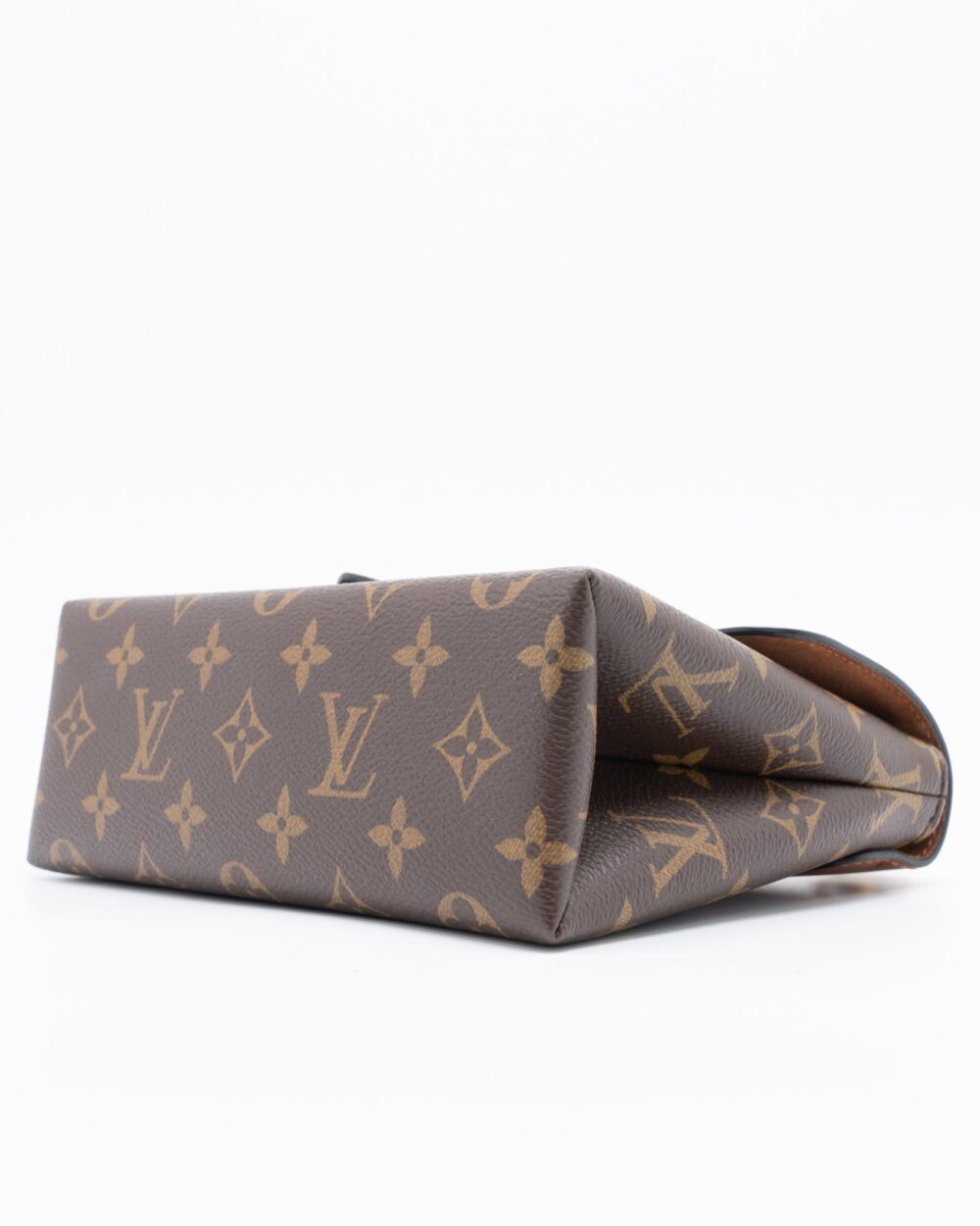 AAA Replica Louis Vuitton LV LOCKY BB MONOGRAM CANVAS/CARAMEL GHW