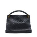 AAA Replica Louis Vuitton LV ARTSY MM EMPREINTE BLACK GHW