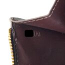 AAA Replica Louis Vuitton LV ZIPPY POUCH WITH KEY CHAIN PATENT DARK RED GHW