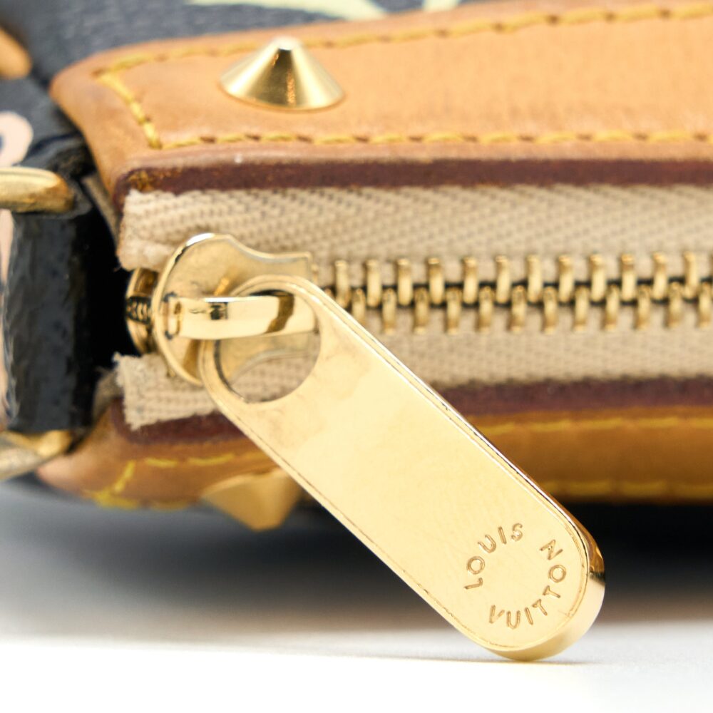AAA Replica Louis Vuitton LV POCHETTE ACCESSORIES MONOGRAM CANVAS MULTICOLOUR GHW
