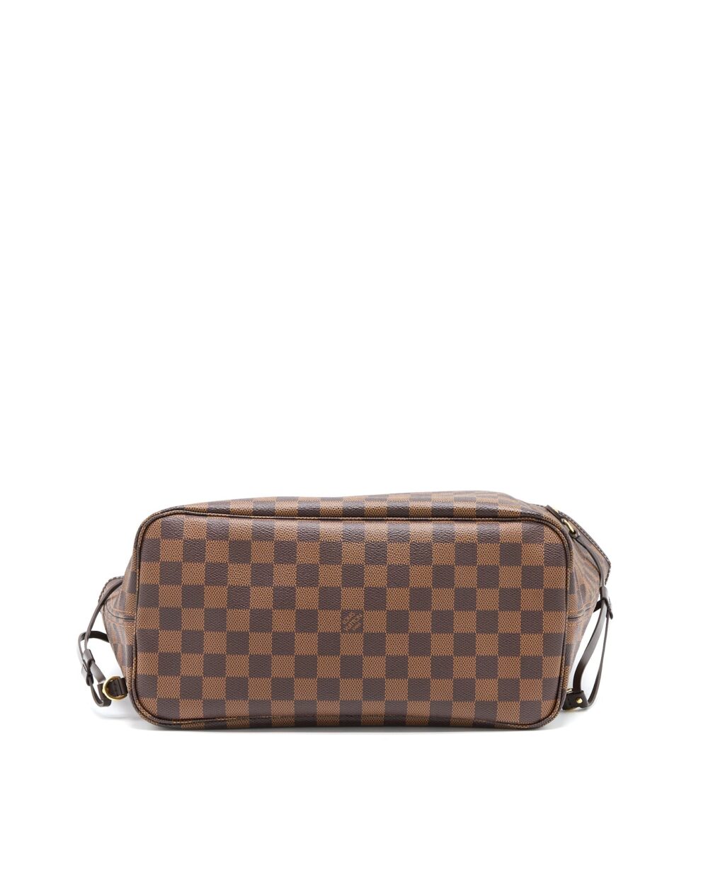 AAA Replica Louis Vuitton LV NEVERFULL MM DAMIER EBENE GHW WITH INITIAL S.S