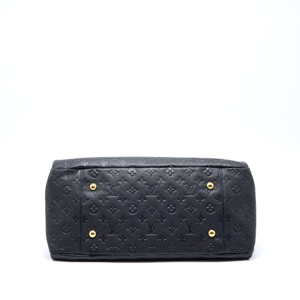 AAA Replica Louis Vuitton LV ARTSY MM EMPREINTE BLACK GHW