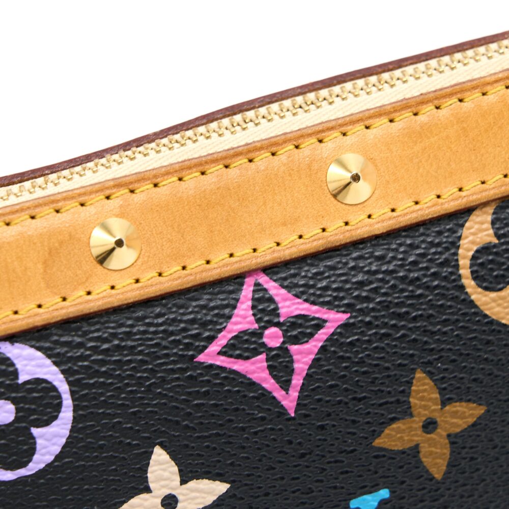 AAA Replica Louis Vuitton LV POCHETTE ACCESSORIES MONOGRAM CANVAS MULTICOLOUR GHW