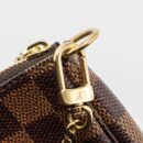 AAA Replica Louis Vuitton LV MINI POCHETTE DAMIER EBENE GHW