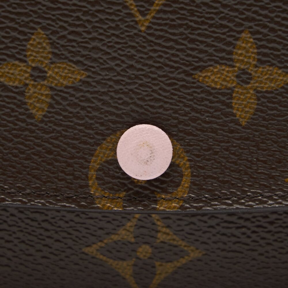 AAA Replica Louis Vuitton LV EMILIE WALLET ROSE BALLERINE