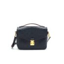 AAA Replica Louis Vuitton LV POCHETTE METIS MONOGRAM EMPREINTE LEATHER MARINE ROUGE