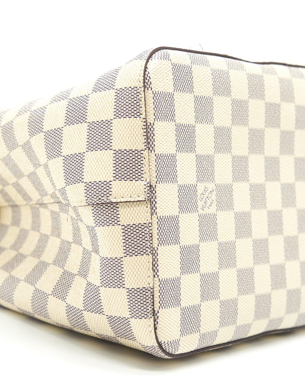 AAA Replica Louis Vuitton LV NEONOE DAMIER AZUR CANVAS YELLOW