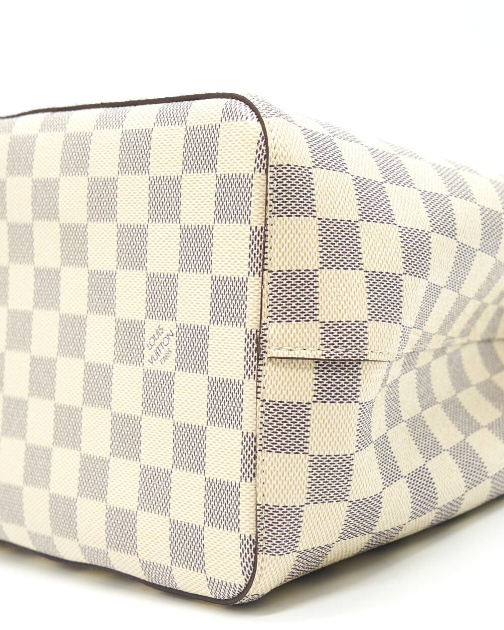 AAA Replica Louis Vuitton LV NEONOE DAMIER AZUR CANVAS YELLOW