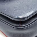 AAA Replica Louis Vuitton LV POCHETTE METIS MONOGRAM EMPREINTE LEATHER MARINE ROUGE