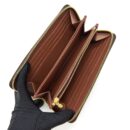 AAA Replica Louis Vuitton LV ZIPPY WALLET MONOGRAM CANVAS BROWN