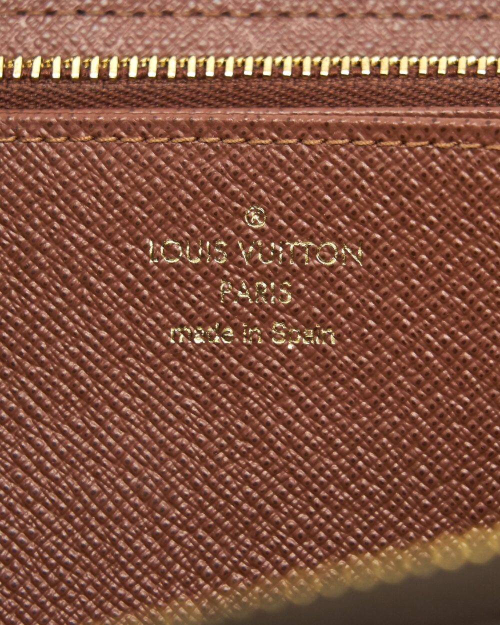 AAA Replica Louis Vuitton LV ZIPPY WALLET MONOGRAM CANVAS BROWN