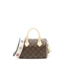 AAA Replica Louis Vuitton LV SPEEDY BANDOULIERE 20 MONOGRAM CANVAS WITH MULTICOLOUR STRAP