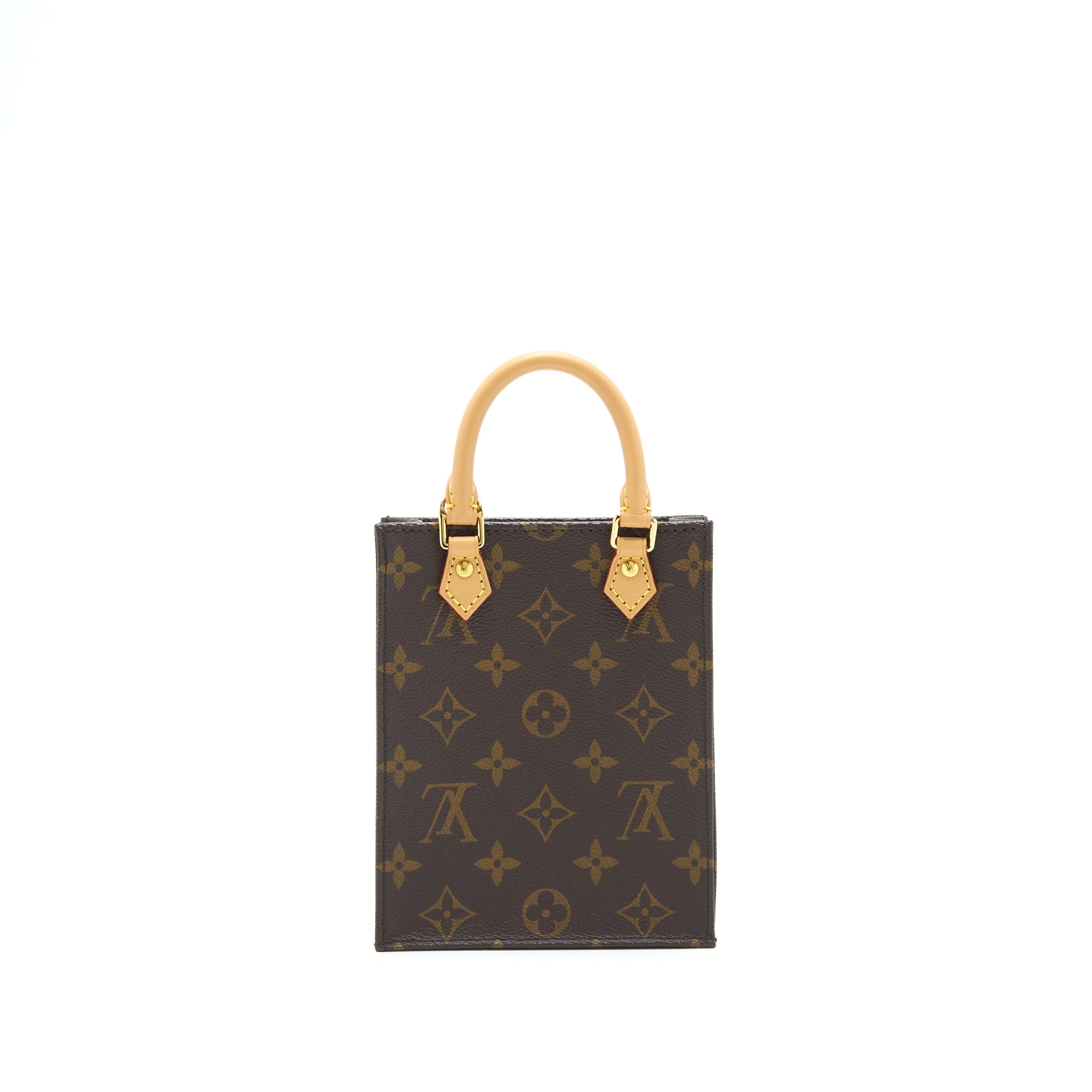 AAA Replica Louis Vuitton LV PETIT SAC PLAT MONOGRAM CANVAS GHW