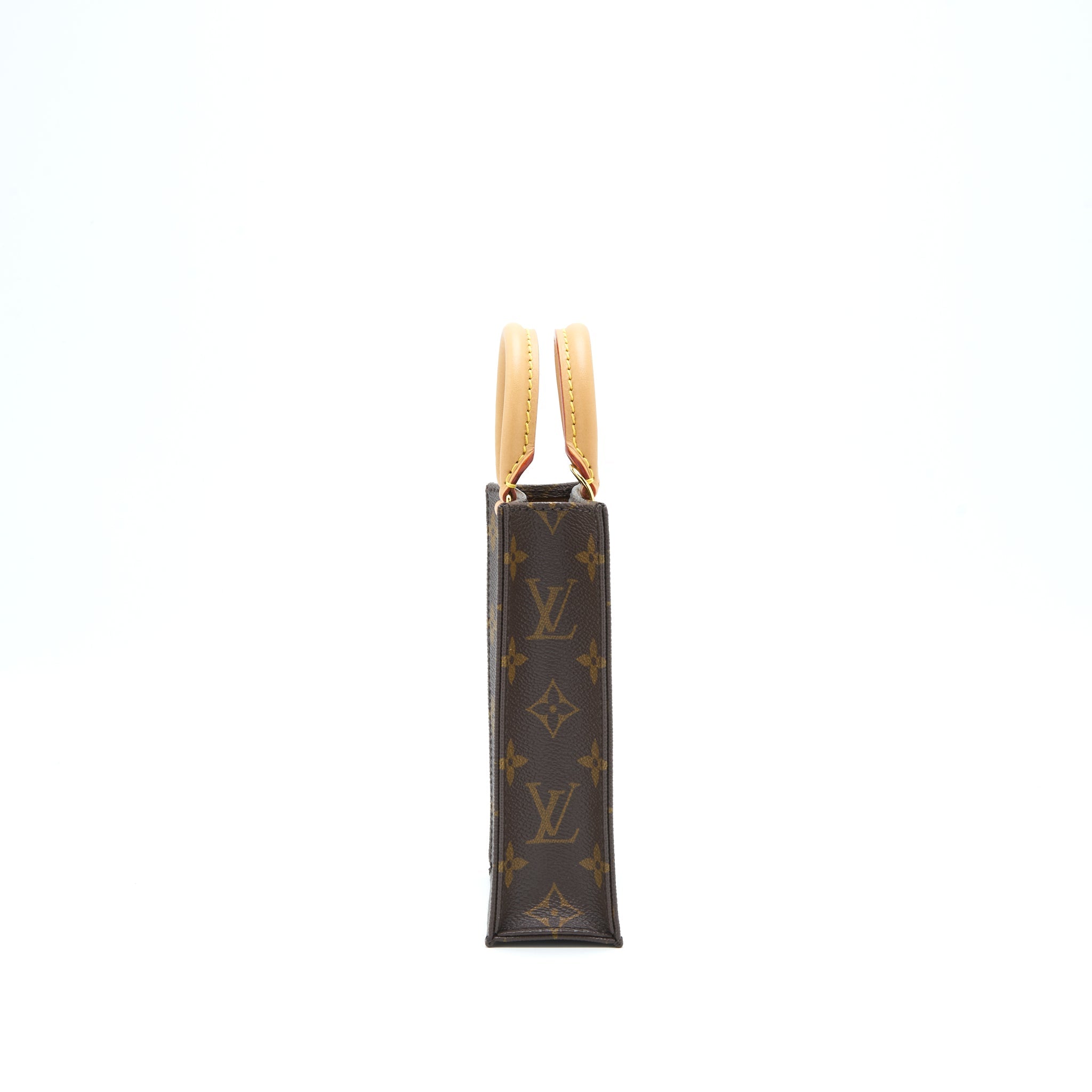 AAA Replica Louis Vuitton LV PETIT SAC PLAT MONOGRAM CANVAS GHW