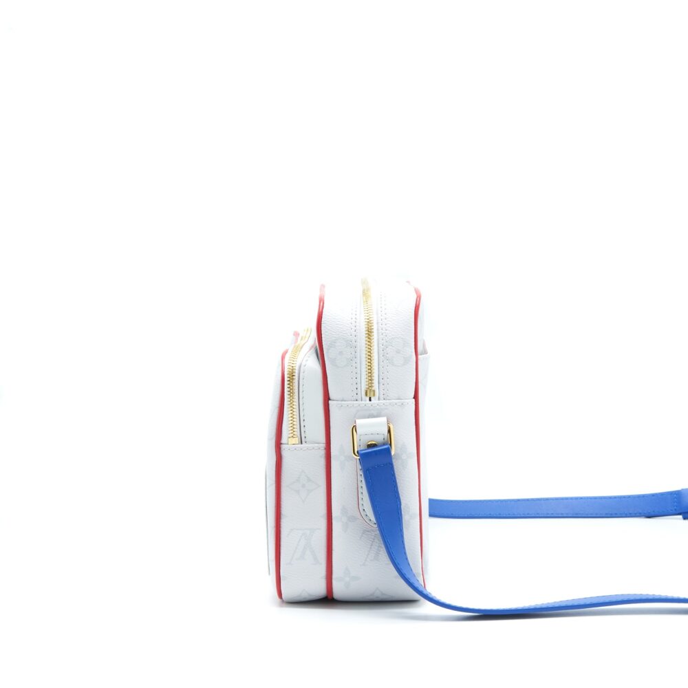 AAA Replica Louis Vuitton LV 2020 LV X NBA WHITE MONOGRAM NIL MESSENGER BAG