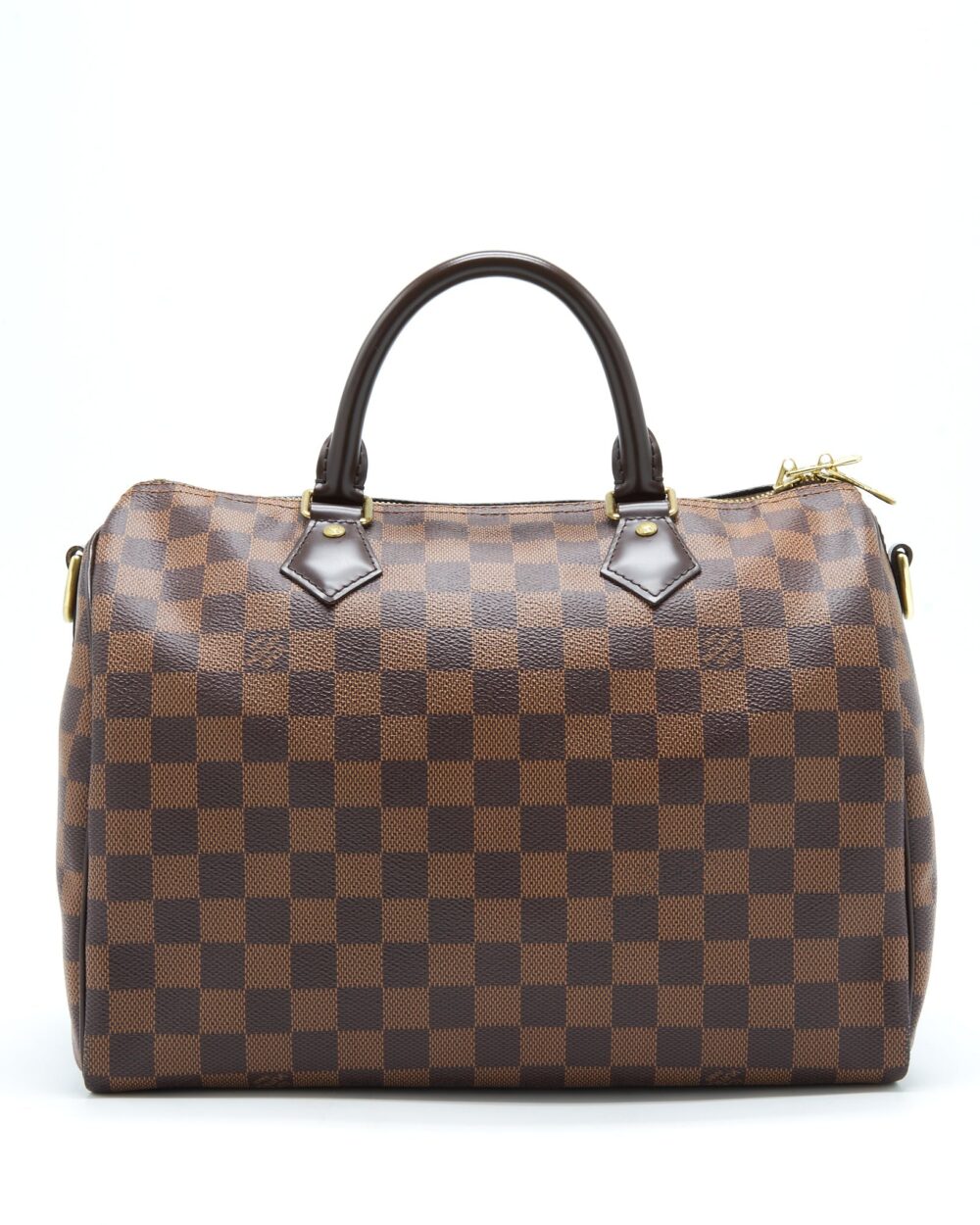 AAA Replica Louis Vuitton LV SPEEDY BANDOULIERE 30 DAMIER EBENE CANVAS