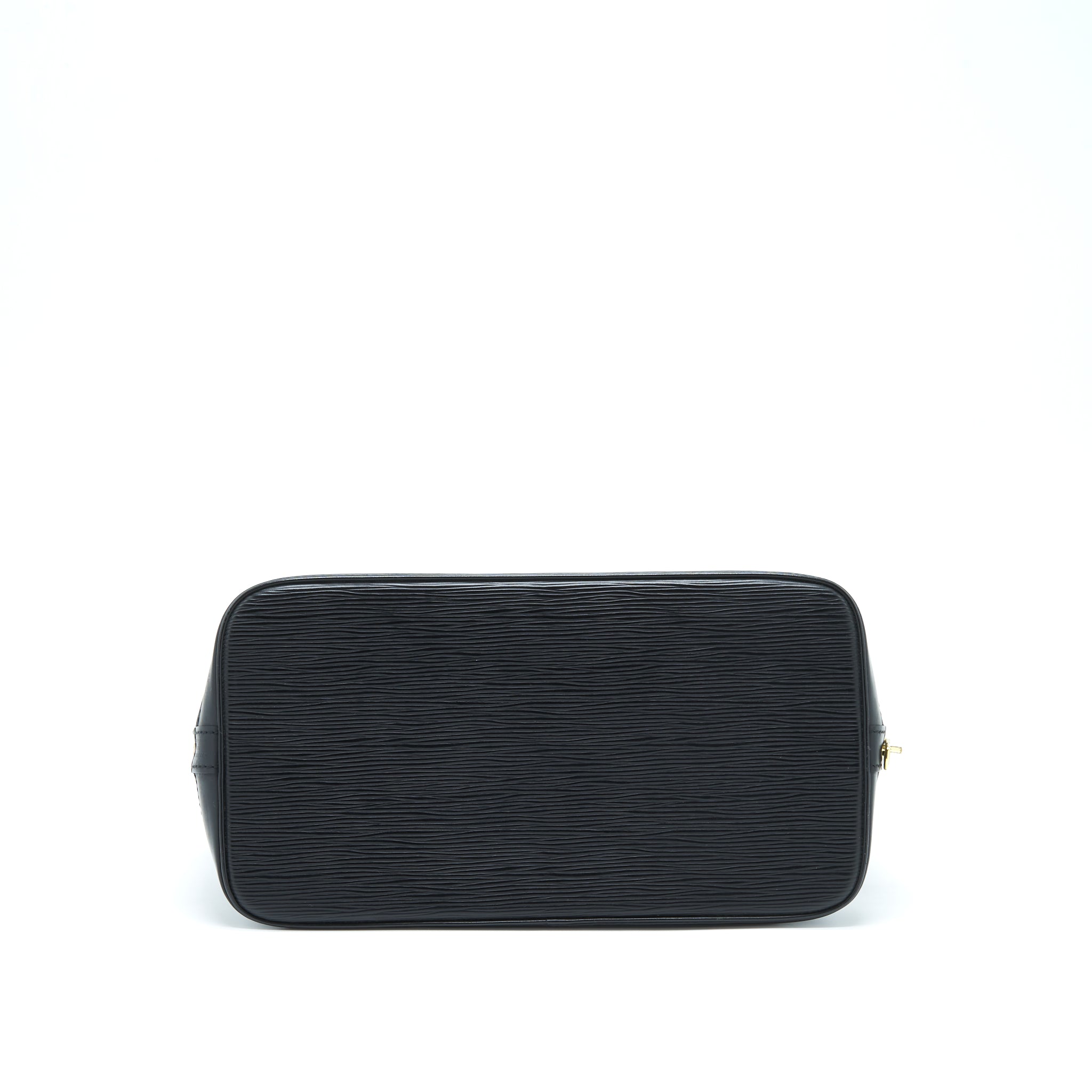 AAA Replica Louis Vuitton LV ALMA BAG EPI BLACK GHW