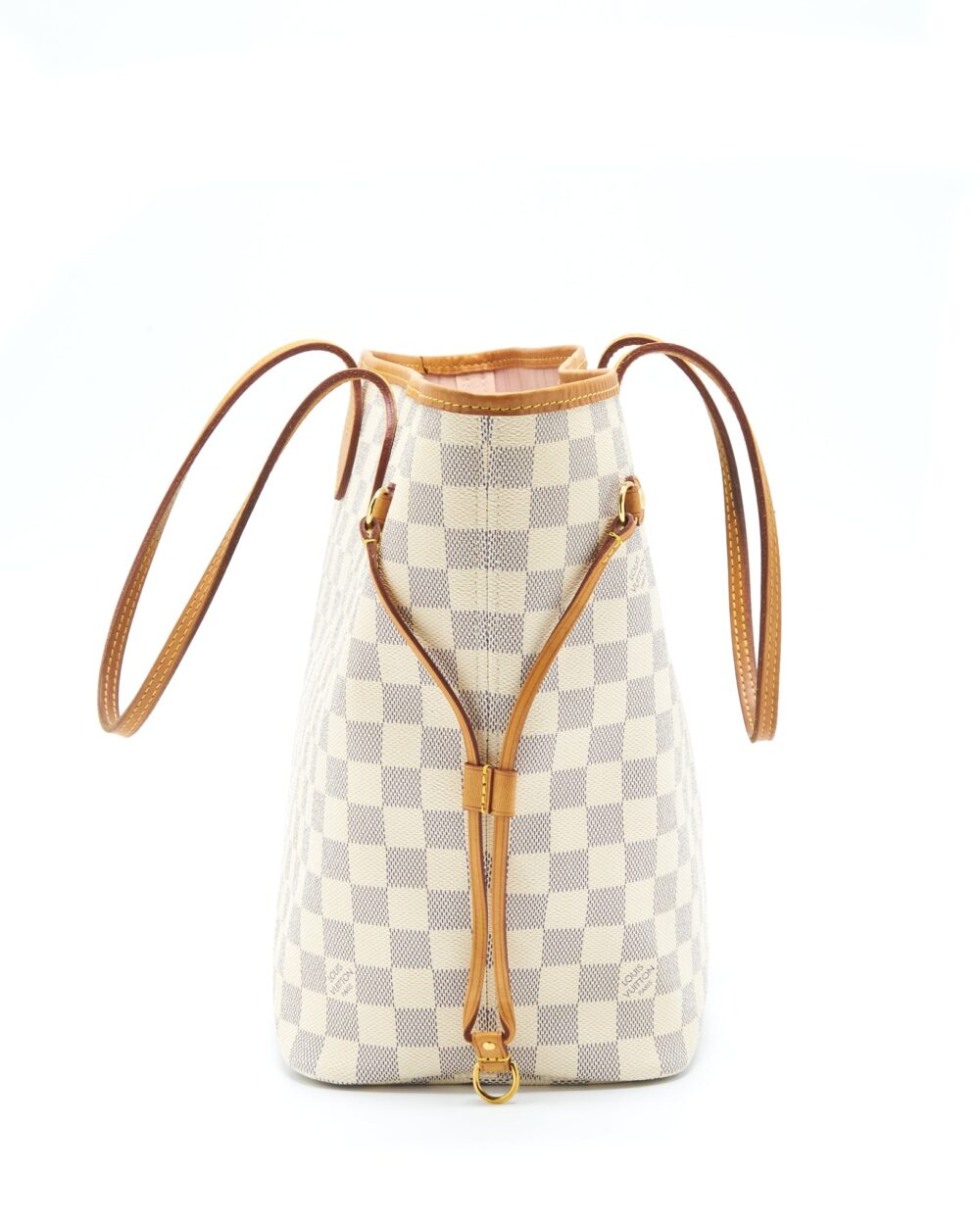 AAA Replica Louis Vuitton LV Neverfull MM Damier Azur GHW