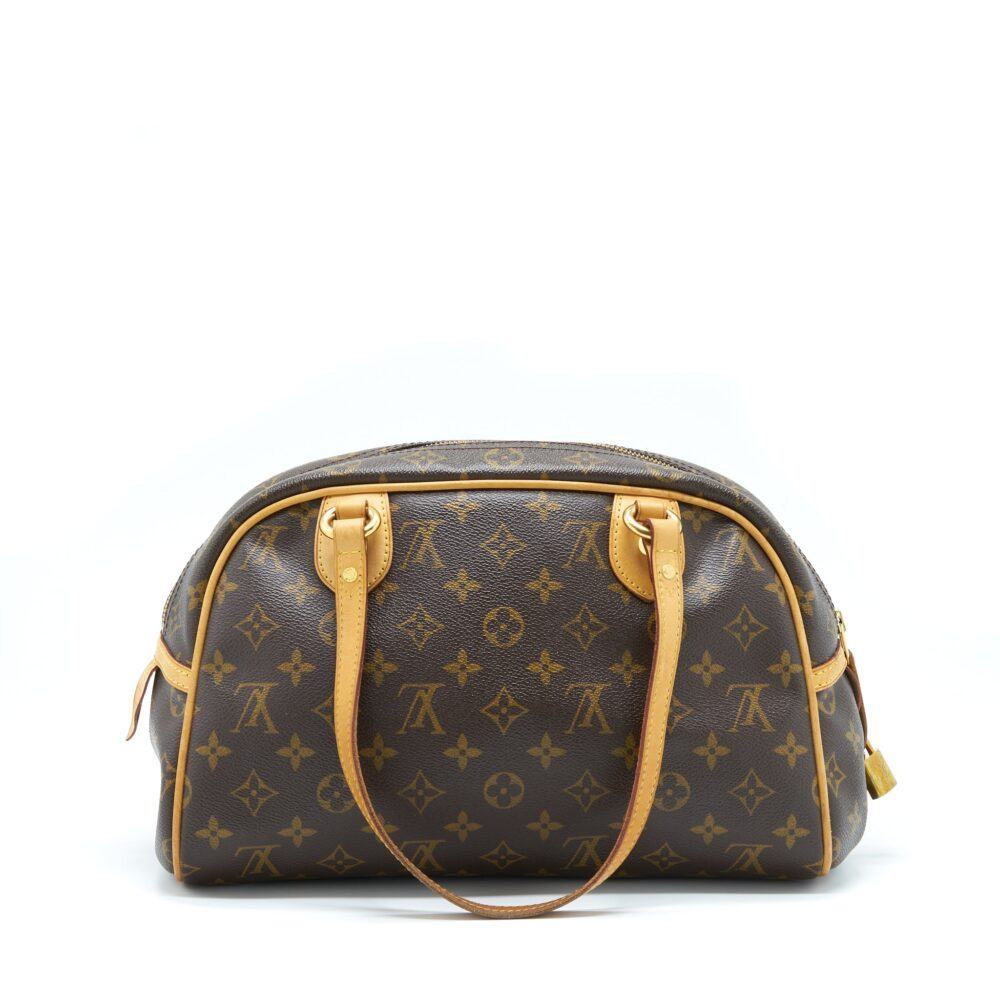 AAA Replica Louis Vuitton LV MONTORGUEIL PM TOTE BAG MONOGRAM CANVAS GHW