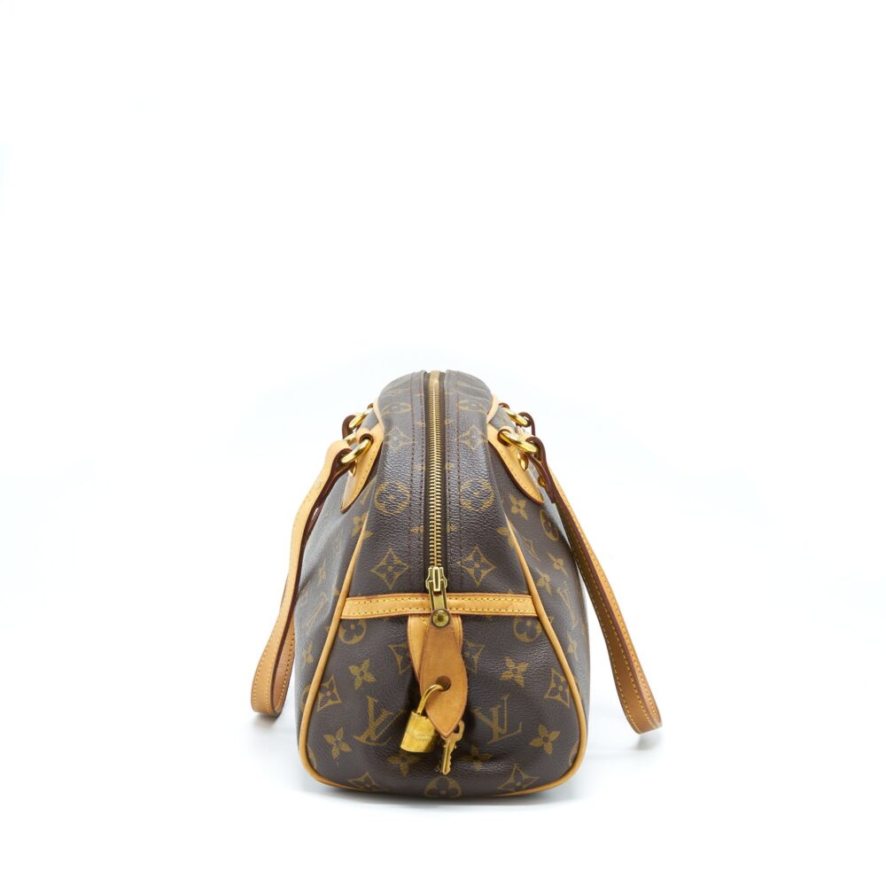AAA Replica Louis Vuitton LV MONTORGUEIL PM TOTE BAG MONOGRAM CANVAS GHW