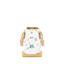 AAA Replica Louis Vuitton LV VINTAGE TOTE BAG WHITE/MULTICOLOUR GHW
