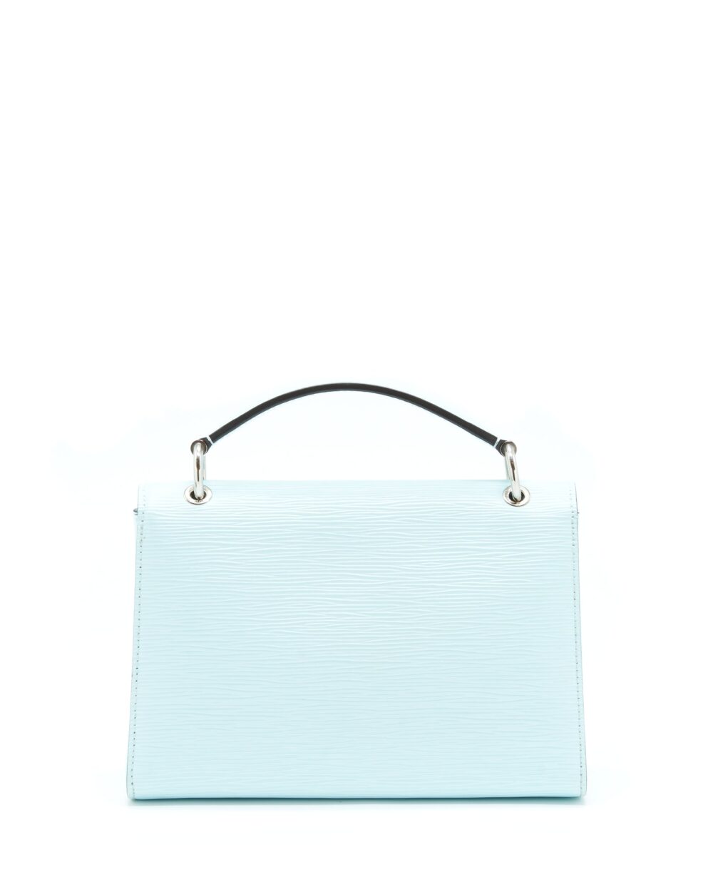 AAA Replica Louis Vuitton LV TOP HANDLE FLAP BAG EPI LIGHT BLUE SHW