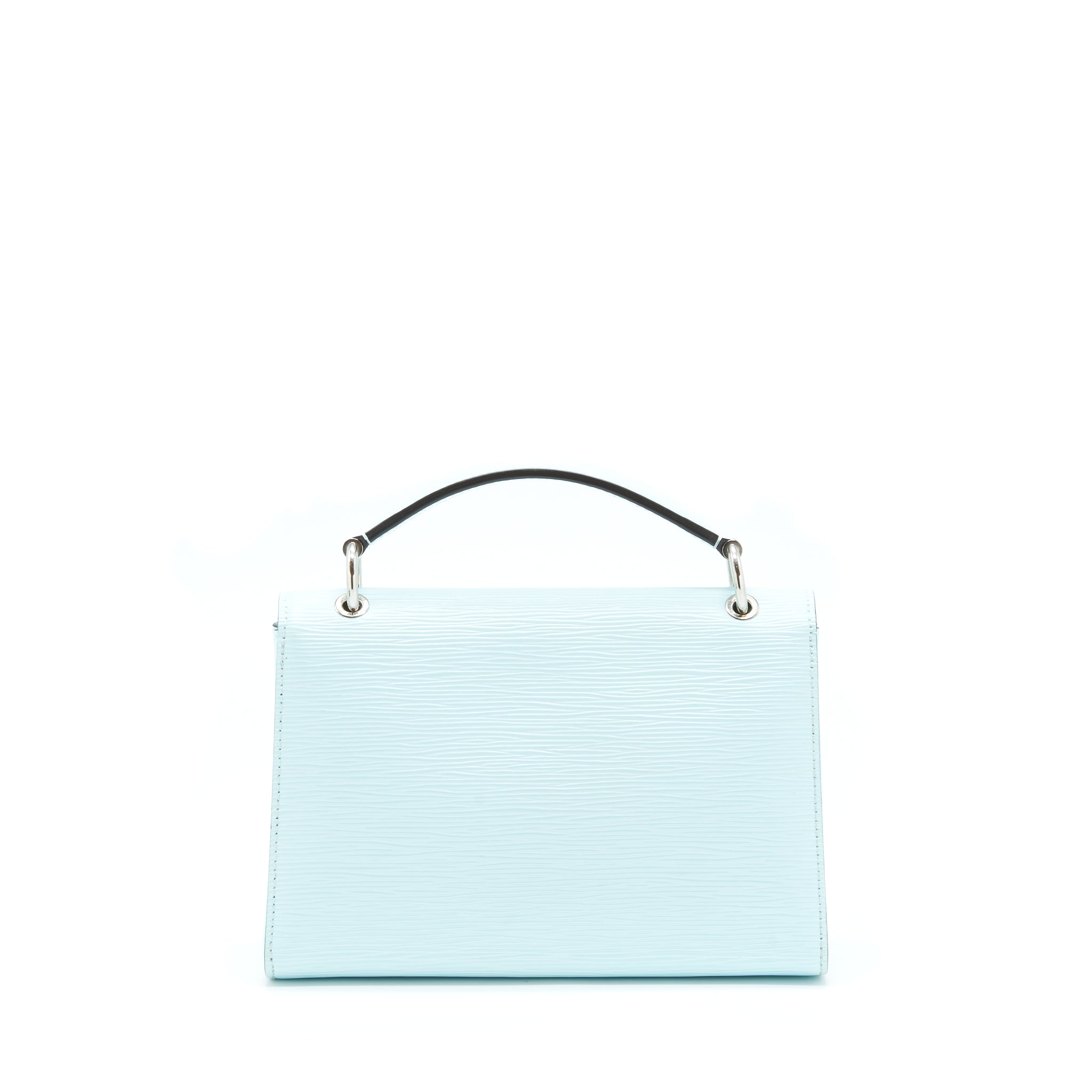 AAA Replica Louis Vuitton LV TOP HANDLE FLAP BAG EPI LIGHT BLUE SHW
