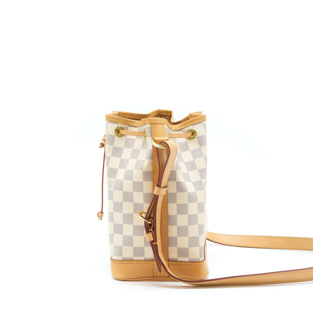 AAA Replica Louis Vuitton LV NEO NOE BB DAMIER AZUR CANVAS GHW