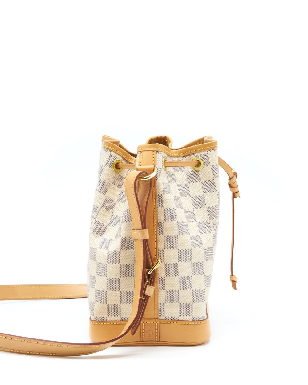AAA Replica Louis Vuitton LV NEO NOE BB DAMIER AZUR CANVAS GHW