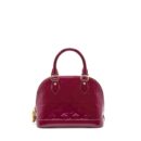AAA Replica Louis Vuitton LV ALMA BB PATENT PURPLE GHW