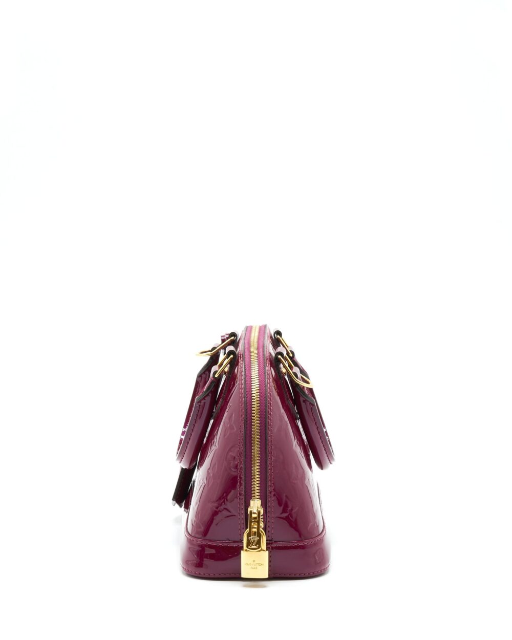 AAA Replica Louis Vuitton LV ALMA BB PATENT PURPLE GHW