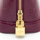 AAA Replica Louis Vuitton LV ALMA BB PATENT PURPLE GHW